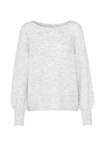Only, Damen Pullover 'TRUST BELL', Hellgrau