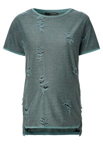 Supermom, Damen Pullover 'Destroyed', Gr&uuml;n