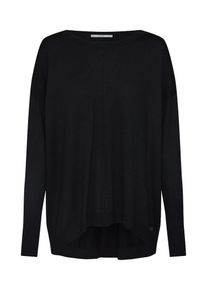 EDC by Esprit, Damen Pullover 'E Overs w seam Sweaters', Schwarz