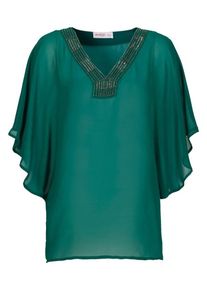 sheego Style, Damen Tunika, Smaragd
