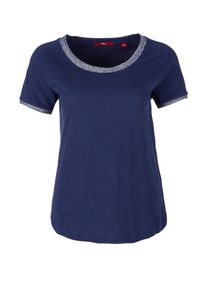 s.Oliver RED LABEL, Damen T-Shirt, Blau