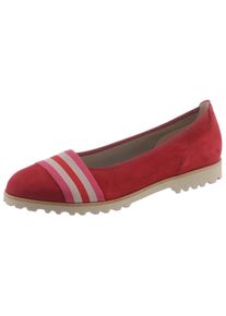 Gabor, Damen Ballerina, Beige / Pitaya / Rot
