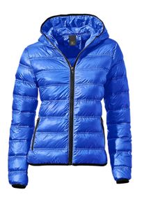 Heine, Damen Übergangsjacke, Royalblau / Schwarz