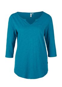 Q/S Designed By, Damen Shirt, Blau