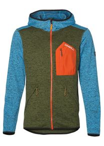 O`Neill O'NEILL, Herren Fleecejacke 'Piste', Himmelblau / Oliv / Orange