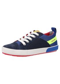 Geox, Sneaker, Blau / Dunkelblau / Kiwi