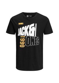 Jack & Jones JACK & JONES, Herren T-Shirt, Goldgelb / Schwarz / Wei&szlig;