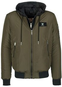 TUFFSKULL, Herren Bomberjacke, Gr&uuml;n