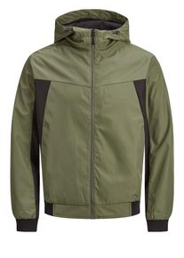 Jack & Jones JACK & JONES, Herren Jacke, Oliv / Schwarz