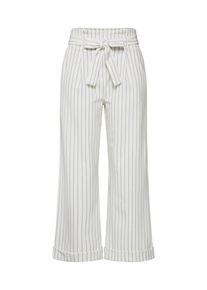 Vila, Damen Bundfaltenhose 'PINTRI', Schwarz / Wei&szlig;