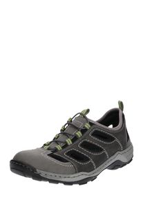Rieker, Herren Schnürschuh, Anthrazit / Stone / Schwarz
