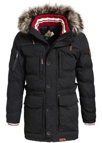 Khujo, Herren Jacke 'NEYTON', Schwarz