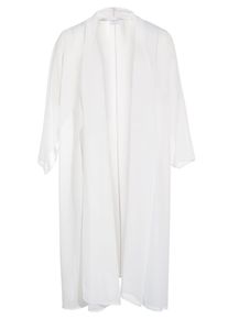 Apart, Damen Chiffonmantel f&uuml;r festliche Anl&auml;sse, Naturwei&szlig;