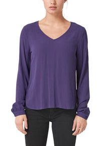 Q/S Designed By, Damen Shirt, Dunkellila