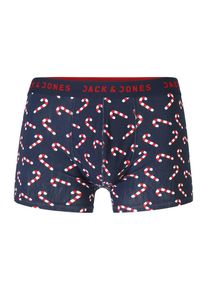 Jack & Jones JACK & JONES, Herren Boxershorts 'JACCHRISTMAS PETER TRUNKS', Navy / Mischfarben