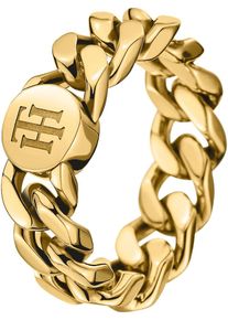 Tommy Hilfiger, Damen Ring 'Classic Signature', Gold
