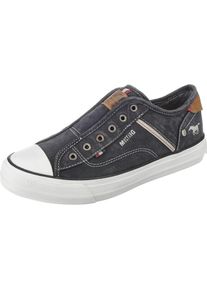 Mustang, Damen Sneakers Low, Schwarzmeliert
