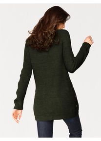 Heine, Damen Stehkragenpullover, Tanne