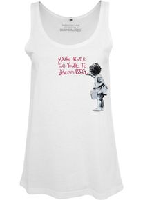 Merchcode, Damen Tanktop, Rot / Schwarz / Weiß