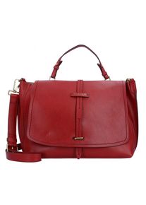 The Bridge, Damen Dalston Handtasche Leder 37 cm, Rot