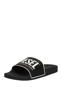 Diesel, Herren Sandalen 'VALLA', Schwarz / Weiß