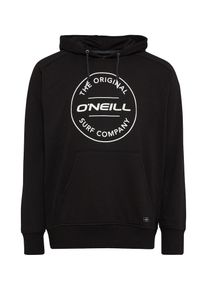 O`Neill O'NEILL, Herren Sweatshirt 'LM TYPE HOODIE', Schwarz / Wei&szlig;