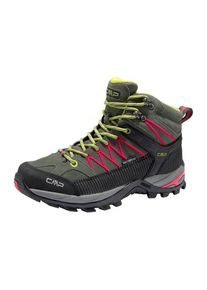CMP, Damen Outdoorschuh 'Rigel Mid', Khaki / Pink / Schwarz