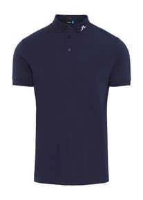J. Lindeberg J.Lindeberg, Herren Poloshirt 'KV TX Jersey', Navy / Wei&szlig;