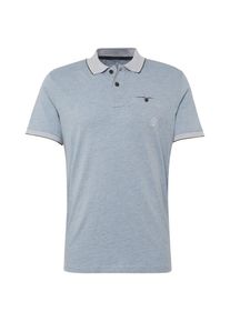 Tom Tailor, Herren Poloshirt, Rauchblau / Hellgrau