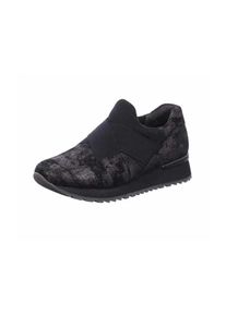 Gabor, Damen Slipper, Schwarz / Silber