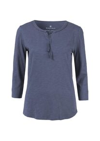 BASEFIELD, Damen 3/4-Arm-Shirt, Blau / Dunkelblau