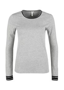 Q/S Designed By, Damen Longsleeve, Grau