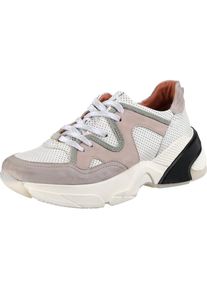 Mjus, Damen Sneakers, Grau / Ros&eacute; / Schwarz / Wei&szlig;