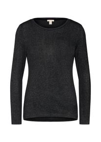 Esprit, Damen Shirt, Schwarzmeliert