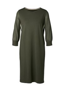 Marc O'Polo Marc O'Polo, Damen Strickkleid, Oliv / Naturwei&szlig;