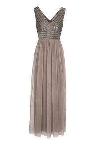 Heine, Damen Abendkleid, Taupe