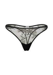 Love Stories, Damen String 'Darcy', Schwarz