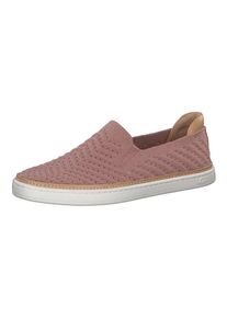 UGG Australia UGG, Damen Slipper 'Sammy Chevron Metallic', Hellbeige / Altrosa