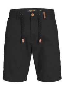 INDICODE JEANS, Herren Shorts 'Bowmanville', Schwarz