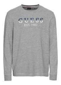 Guess, Herren Langarmshirt 'HERBERT', Grau