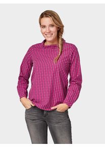 Tom Tailor, Damen Bluse, Beige / Pink