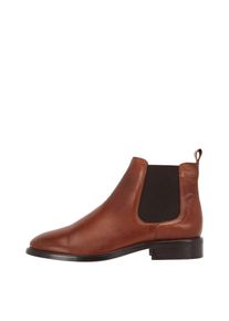 Bianco, Damen Chelsea Stiefel 'Jessica', Kastanienbraun
