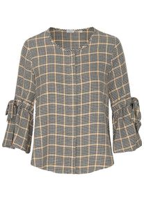 Seidensticker, Damen Shirtbluse 'Schwarze Rose', Gelb / Schwarz