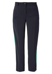 TRIANGLE, Damen Trackpants mit Galonstreifen, Türkis / Nachtblau