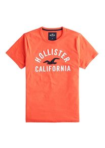 Hollister, Herren Shirt, Orange