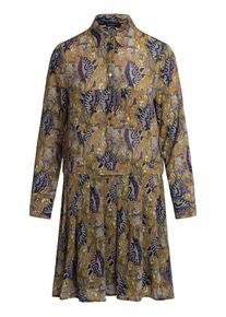 Apart, Damen Sommerkleid, Himmelblau / Senf / Altrosa / Schwarz / Weiß