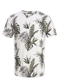 Jack & Jones JACK & JONES, Herren T-Shirt, Gr&uuml;n / Wei&szlig;