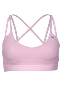 Puma, Damen 'Strappy Mix' Sport-BH, Pastelllila