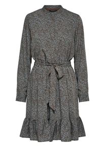 Selected Femme, Damen Kleid, Schoko / Graumeliert