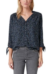 s.Oliver RED LABEL, Damen Tunika, Blau / Schwarz